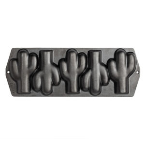 Seasoned Cast Iron Cactus Pan